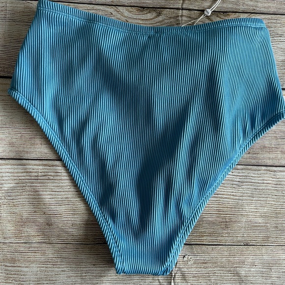Cupshe Blue Bikini Bottom size OX New - Picture 2 of 6